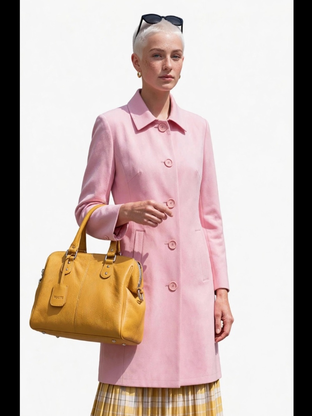 Majora pink coat